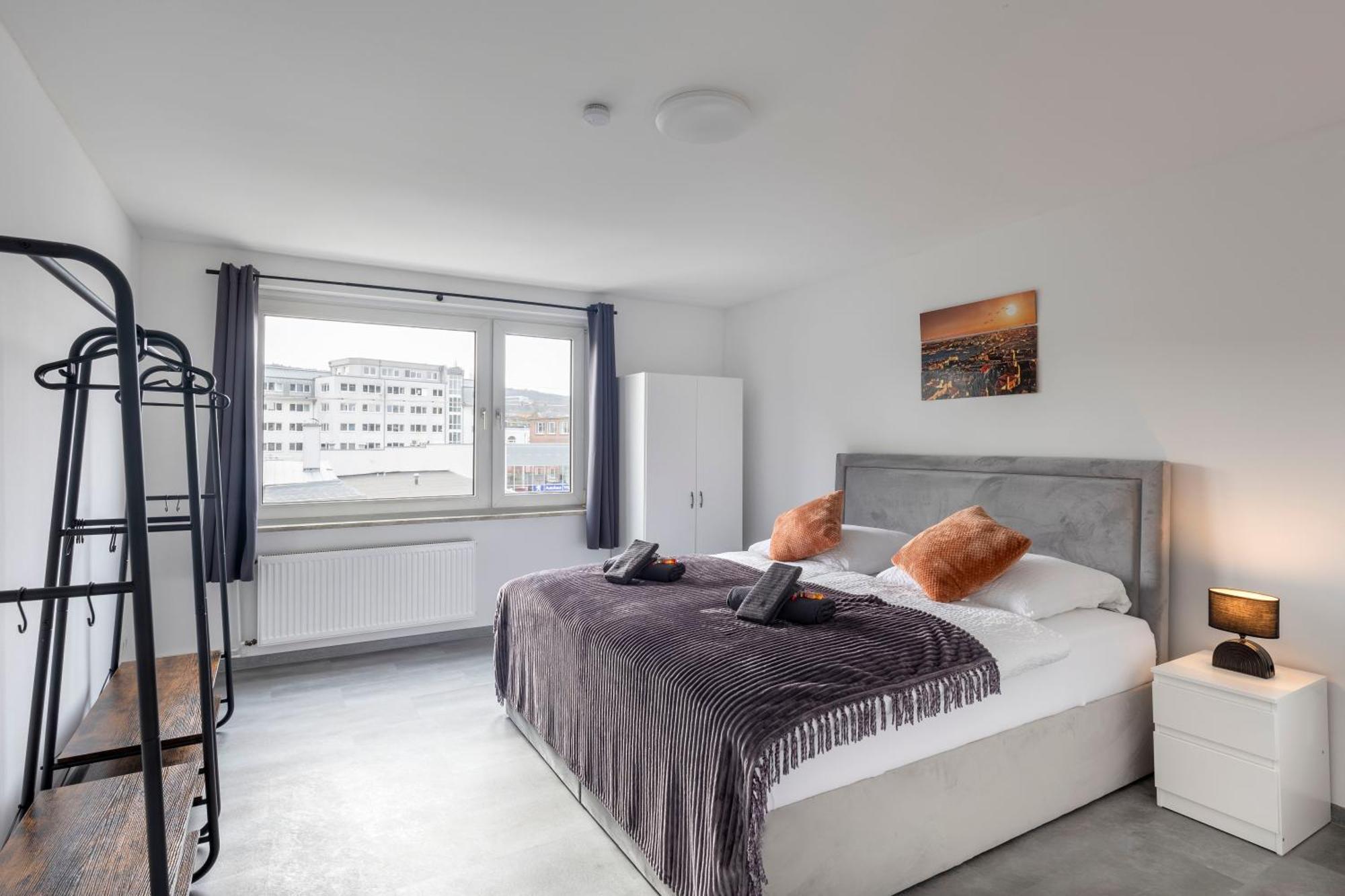 44 Apartments - Modern, Gemuetlich, Wlan, Balkon, Stellplatz Wuppertal Kültér fotó
